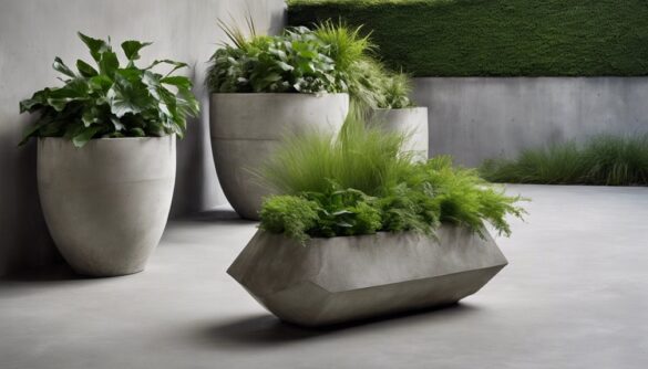 betonowe doniczki ogrodowe